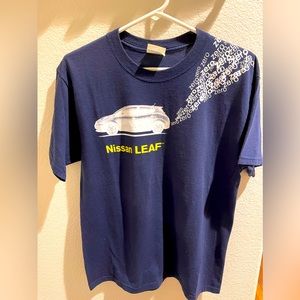 Nissan LEAF Promo T-Shirt Promo Rare Medium